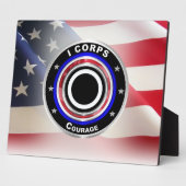 I Corps “America’s Corps” Fotoplaat (Zijkant)