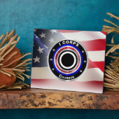 I Corps "America's Corps" Fotoplaat (Zijkant)