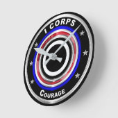 I Corps "America's Corps" Keepomwille Ronde Klok (Hoek)
