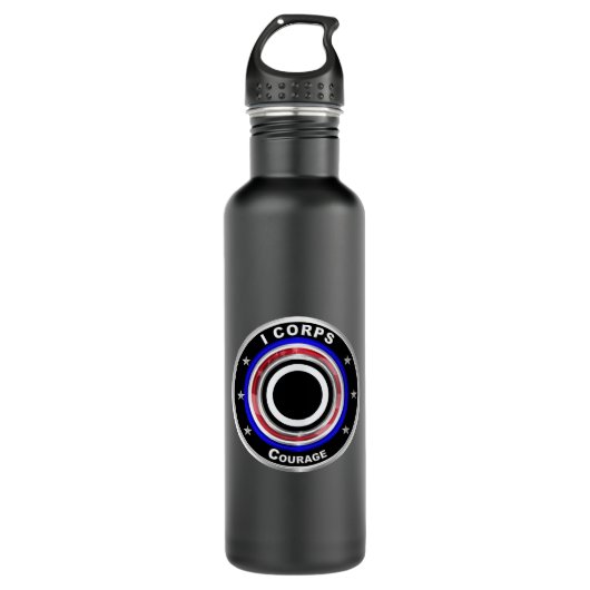 I Corps "America's Corps" Waterfles (Voorkant)