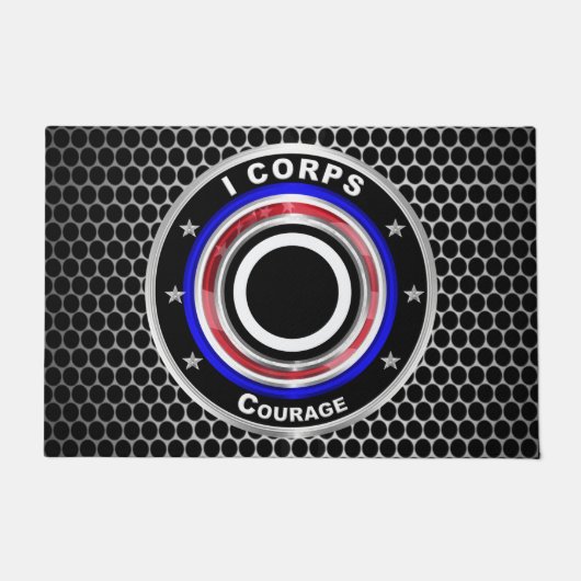 I Corps “Amerika’s Corps” Deurmat (Voorkant)
