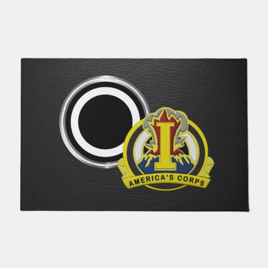 I CORPS DEURMAT (Voorkant)