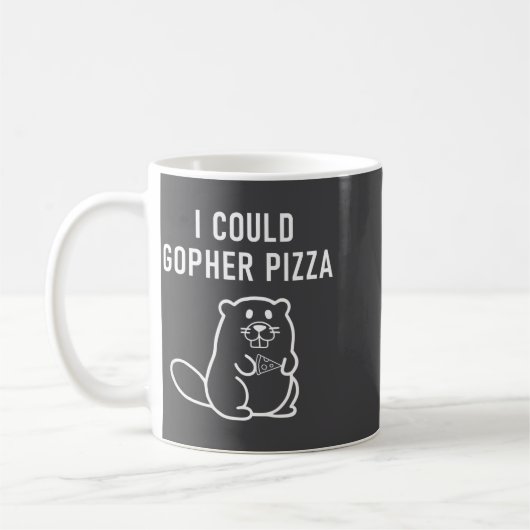 I Could Gopher Zza Funny Puns Jokes Sarcastic _1  Koffiemok (Links)