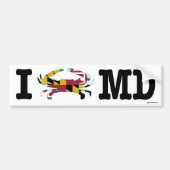 I Crab Maryland Bumpersticker (Voorkant)