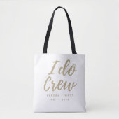 I Crew Canvas tas (Voorkant)