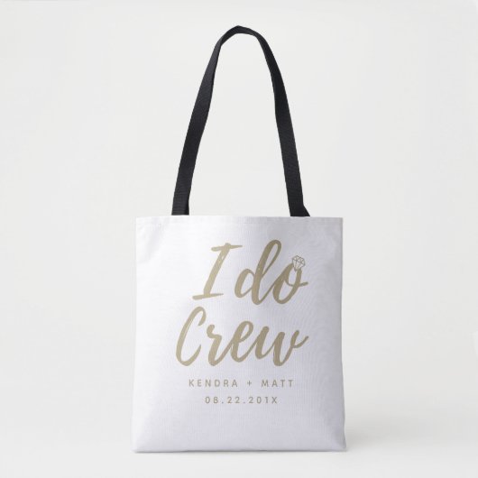 I Crew Canvas tas (Voorkant)