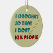 I Crochet, Keramisch Ornament (Rechts)