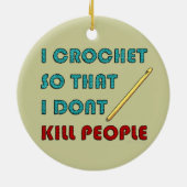 I Crochet, Keramisch Ornament (Achterkant)