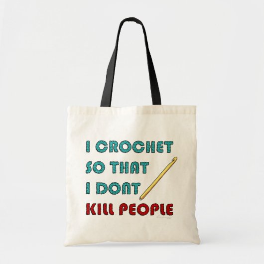 I Crochet, Tote Bag (Voorkant)