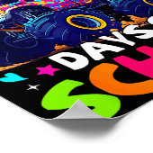 I Crush 67 Days Of School Monster Truck Meme Slang Poster (Hoek)