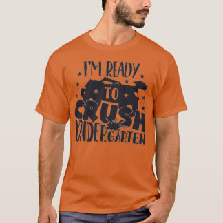 I Crush Kindergarten Monster Truck Afstuderen 20 T-shirt