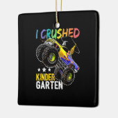 I Crush Kindergarten Monster Truck Keramisch Ornament (Links)