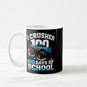 I Crushed 100 Days Of School Monster Truck 100th D Koffiemok (Links)