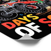 I Crushed 67 Days Of School Funny Six Seven 6 7 Me Poster (Hoek)