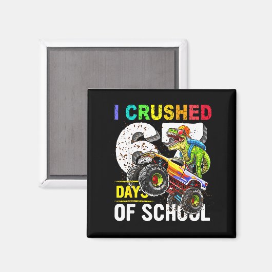 I Crushed 67 Days Of School Funny Six Seven Meme B Magneet (Voorkant / Achterkant)