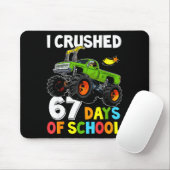 I Crushed 67 Days Of School Funny Six Seven Meme B Muismat (Met muis)