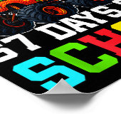 I Crushed 67 Days Of School Funny Six Seven Meme B Poster (Hoek)