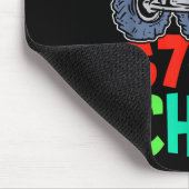 I Crushed 67th Day Of School Monster Truck 67 Days Muismat (Hoek)