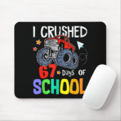 I Crushed 67th Day Of School Monster Truck 67 Days Muismat (Met muis)