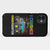 I Crushed Kindergarten Monster Truck Graduation Case-Mate iPhone Case (Achterkant (horizontaal))