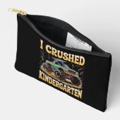 I Crushed Kindergarten Monster Truck Graduation Etui (Open)