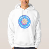 I Cry a Lot But I Am So Productive Hoodie (Voorkant)