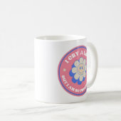 I Cry a Lot But I Am So Productive Mug Koffiemok (Voorkant rechts)