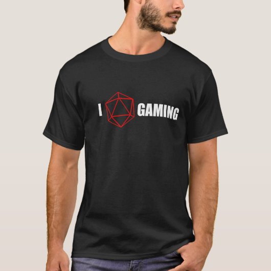 I<d20>games T-shirt (Voorkant)