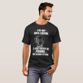 I d Just Rather Be Fishing Than Talking To Idiots T-shirt (Voorkant volledig)