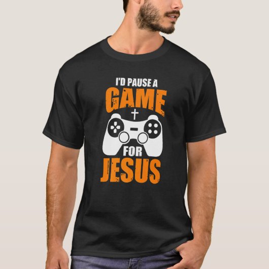 I D Pause A Game For Jess Games T-shirt (Voorkant)