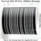 I’d Rather Be Asleep Hidden Message 086W Novelty Koffiemok