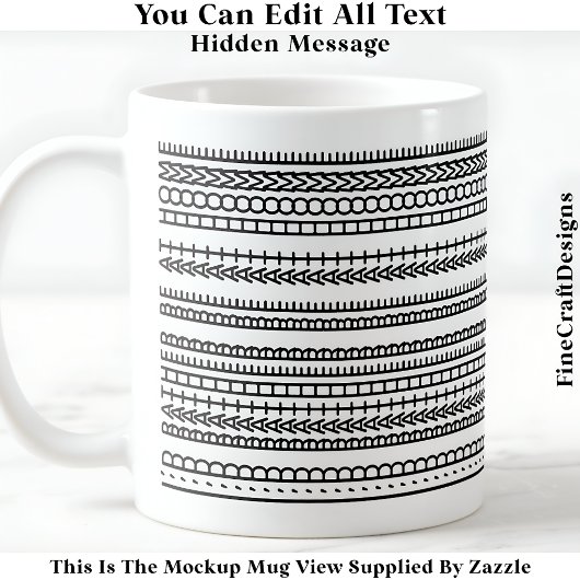 I’d Rather Be At Home Hidden Message 084 Funny Koffiemok