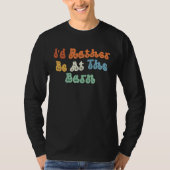 I d Rather Be At The Barn T-shirt (Voorkant)