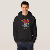 I d Rather Be Bi Bisexual Rainbow Pride Bisexualit Hoodie (Voorkant volledig)
