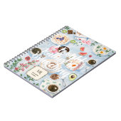 I’d Rather Be Brunching | Custom Monogram Notitieboek (Linkerzijde)