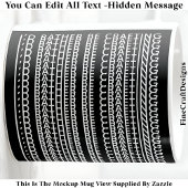 I’d Rather Be Crafting Hidden Message 087W Quote Koffiemok