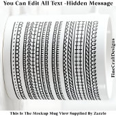 I’d Rather Be Knitting Hidden Message 089B Novelty Koffiemok