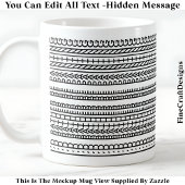 I’d Rather Be Painting Hidden Message 088 Funny  Koffiemok