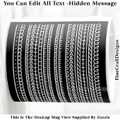 I’d Rather Be Painting Hidden Message 088W Novelty Koffiemok