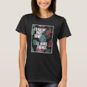 I d Rather Be Partying Somewhere In Le Mans T-shirt (Voorkant)