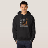 I d Rather Stay Home With My Bloodhound Hoodie (Voorkant volledig)