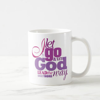 <i>Dagelijkse Word®</i>"Laat los, laat God" mok