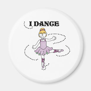 I Dance Ballerina Magneet