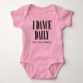 I Dance Daily Romper (Voorkant)