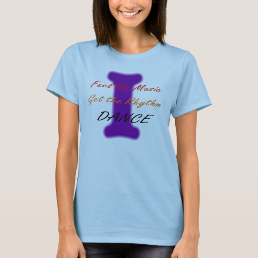 I Dance (Paars) T-shirt (Voorkant)