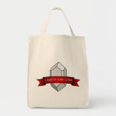 I Date Zircons Banner - Geologie Tote Bag (Voorkant)