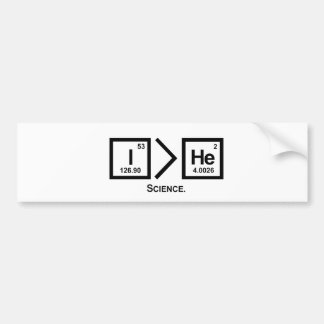 I > De Bumpersticker