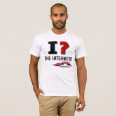 i? De internetten in de ochtend T-shirt (Voorkant volledig)