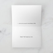 I de Otter eerbiedigt meer u Feestdagen Kaart (Binnen)