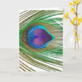 I de Pauwen van het Hart Kaart (Gele Bloem)